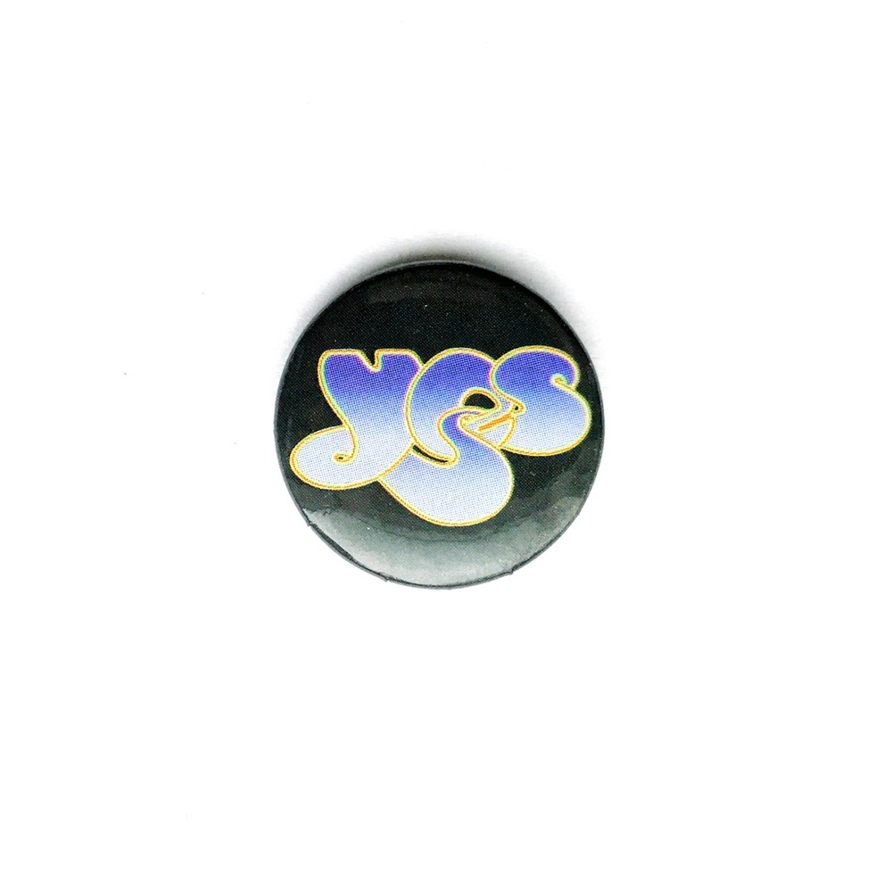 Vintage Yes! Pin